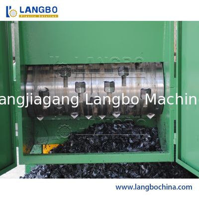 HDPE PVC PP Lump Pipe Bags Film Crushing Shredder Grinder Machine