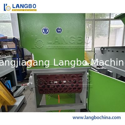 Single Shaft Shredder Waste Plastic Bottle Film Pipe Woven Bags Textile Shredding Machine