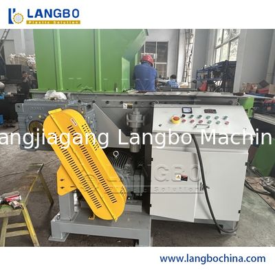 Industrial Single Shaft Waste Scrap Metal Plastic PP/PE/HDPE/LDPE/PVC Pipe Shredder Machine