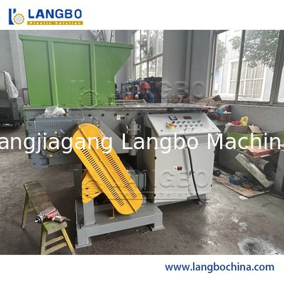 Industrial Single Shaft Waste Scrap Metal Plastic PP/PE/HDPE/LDPE/PVC Pipe Shredder Machine