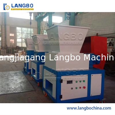 Pet Bottles Plastic PP PE Film Metal Crusher Paper Wood Plastic Machine Recycling Machinery Single Shaft Shredder