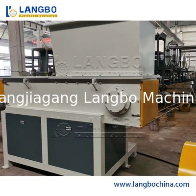 Waste PP PE Big Film Bags Single Shaft Plastic Shredders Machine
