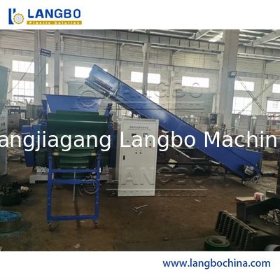 Industrial Plastic Pallet Pet Bottles Tire Rdf Double Shaft Shredder Machine for Waste Tire Wood Pallet Rubber Recycling