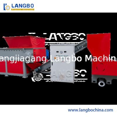 Single Shaft Shredding Machine for Plastic Film, Fabric, Foam Polyethylene and Waste Foam Shredder Machine