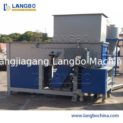 Waste Plate/Tyre/Wood/Plastic Pipes Shredder Machine