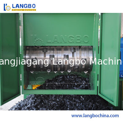 Plastic Recycling Machine with Single Shaft Shredder of High Quality