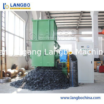 More Power Plastic Shredder Machine With Full Automatic Operation And 500KG/H Capacity