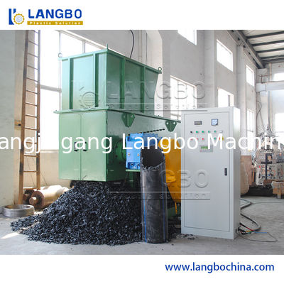 Plastic Recycling Machine with Single Shaft Shredder of High Quality