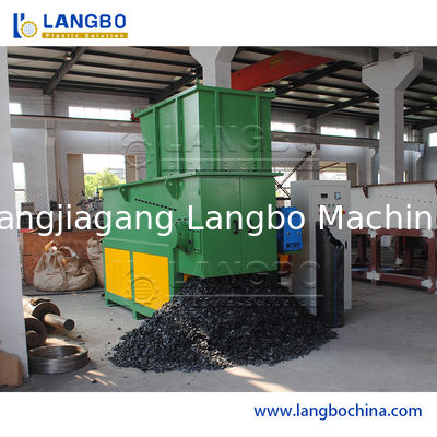 Waste Plastic Crusher Machine for Wood Fabric Metal Rubber Cardboard Tire Glass ABS EVA Hard Material Shredding Crushing