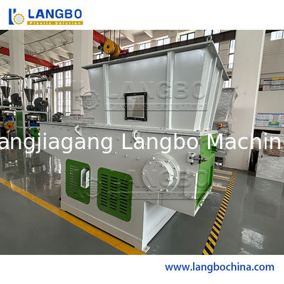 Copper Cable /Paper/ Wood/ Pipe/ Plastic Machine Single Shaft Shredder / Shredding Recycling Machine