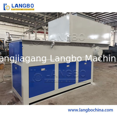 Plastic Bottle Woven Bag PP/PE/HDPE/LDPE Recycling Crusher Manufacturing Machine Waste Plastic Grinding Single Shaft Shredder