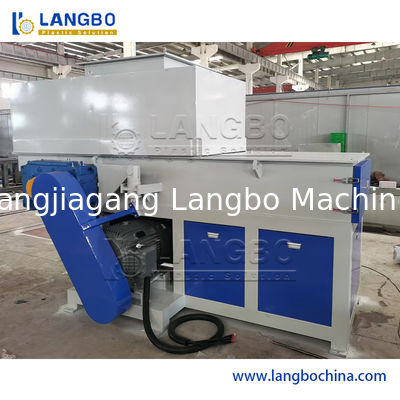 Plastic Bottle Woven Bag PP/PE/HDPE/LDPE Recycling Crusher Manufacturing Machine Waste Plastic Grinding Single Shaft Shredder