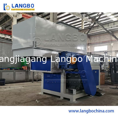 Plastic Shredder Machine for Industrial Waste Lumps Carton Shredding Crushing Recycling