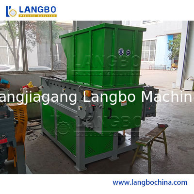 High-Capacity Industrial Shredder Machine for Plastic Wood Paper and Metal Can Recycling