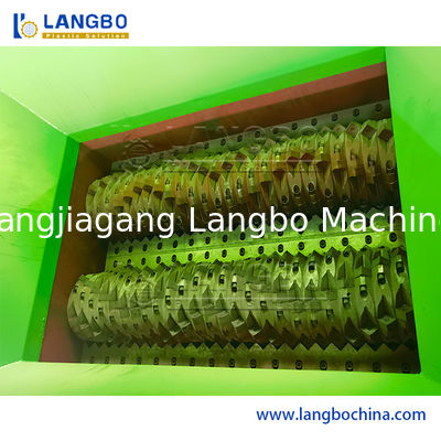 Waste Plate/Tyre/Wood/Plastic/Car Bumpers Shredder Double Shafts Shredder Machine