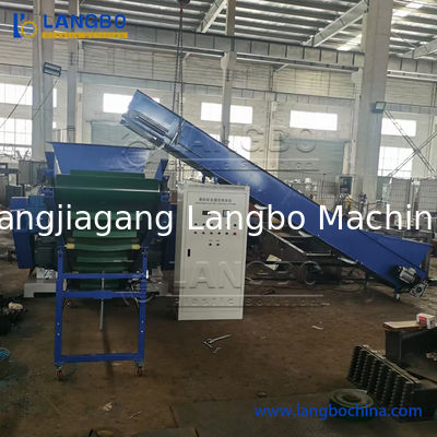 PE HDPE LDPE Recycling Crusher Plastic Crushing Machine Pet PP Shredder Recycle Waste Plastic High Quality 1000kg/H Double Shaft Shredder