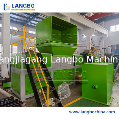 High-Capacity Industrial Shredder Machine for Plastic Wood Paper and Metal Can Recycling