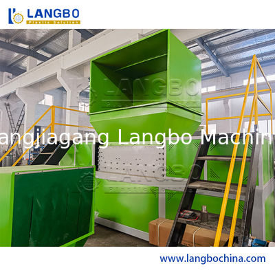 Waste Plastic Crusher Machine for Wood Fabric Metal Rubber Cardboard Tire Glass ABS EVA Hard Material Shredding Crushing