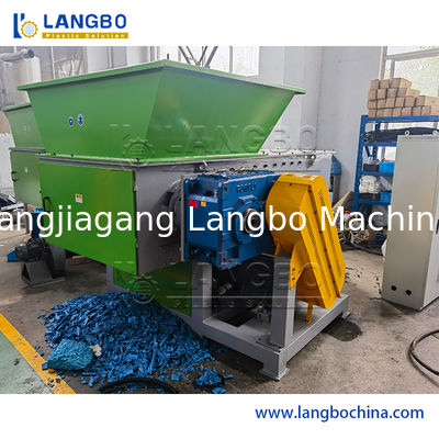 Plastic Bottle Woven Bag PP/PE/HDPE/LDPE Recycling Shredder Manufacturing Machine Waste Plastic Grinding Single Shaft Shredder