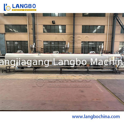 Single Screw Extruder Pipe Machinery PE HDPE Pipe Extrusion Production Line