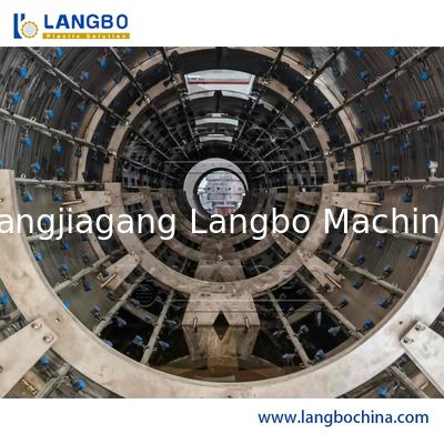 High Output Plastic PE PP Pipe Extrusion Line