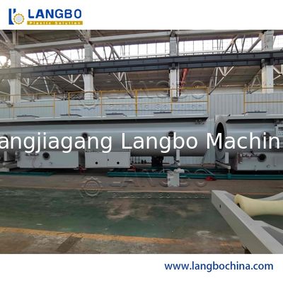 High Output Plastic PE PP Pipe Extrusion Line