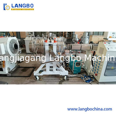 PE Spiral Corrugated Pipe Making Machine