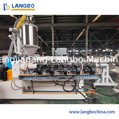 ISO Approval Plastic Recycling Extruder Machine , Single Pe Extruder Machine