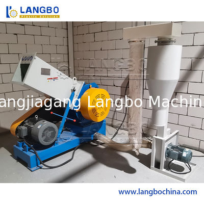 PP PE Pet Plastic Bottle Pipe Film Crusher Plastic Grinder Waste Recycle Machine