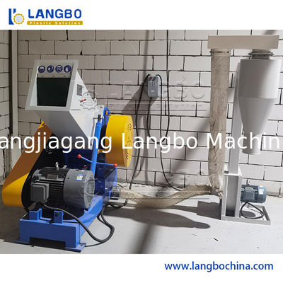 Waste Pet/HDPE/LDPE/PP/PE Bottles Woven Bags Plastic Recycling Crusher Machine