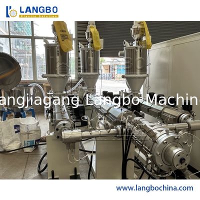 Multilayer Ppr Pipe​ Extrusion Line 16mm - 63mm 180kg / H Siemens PLC