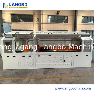 20 M Plastic PVC Profile Extrusion Line For Wall Ceiling Corner Tile Making