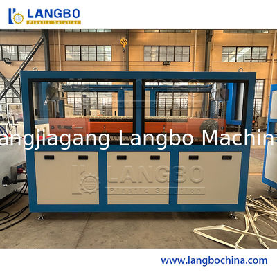 Plastic Profile Extrusion Line , PVC Window Ceiling Panel Decking Profile Production Line