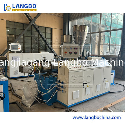 Full Automatic Conical Twin Screw Extruder