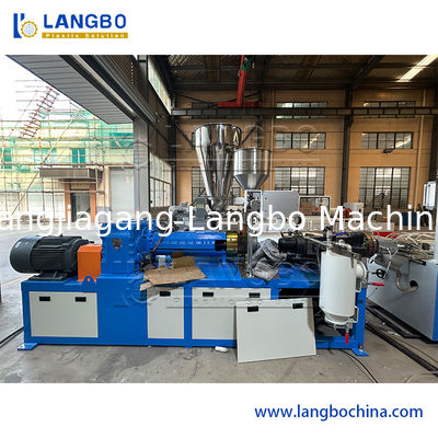 Plastic Profile Extrusion Line , PVC Window Ceiling Panel Decking Profile Production Line