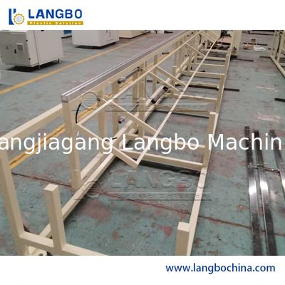 300mm PVC Profile Extrusion Line With Conical Double Screw Extruder