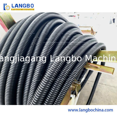 Plastic Soft PVC Fiber Corrugated Pipe Extrusion Machine
