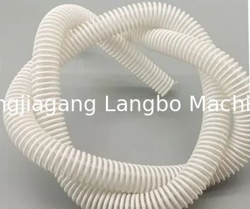 PP PE PVC Plastic Corrugated Electric Conduit Pipe Making Machine / Extrusion