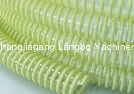 Horizontal Structure Dwc Corrugated Pipe Extrusion Line Plastic Machinery