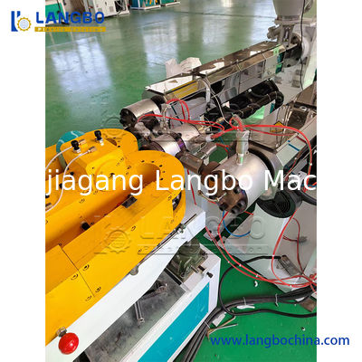 PVC Single Wall Corrugated Pipe Making Machine Plastic Extrusion Line
