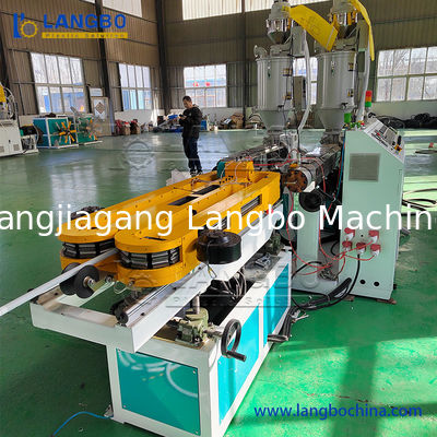 Plastic PVC / UPVC / PE / PP / PPR / LDPE Electricity Conduit Pipe / Tube Corrugated Tube Machine