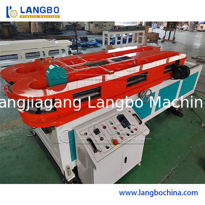 Horizontal Structure Dwc Corrugated Pipe Extrusion Line Plastic Machinery