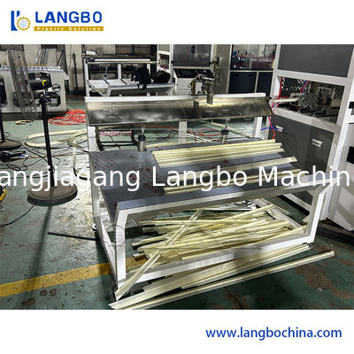 Plastic PP/PE/LDPE Soft PVC Transparent Profile Extruder Hanging Clip Strip Adhesive Price Shelf Label Tag Holder Data Strip Supermarket Shelves Making Machine