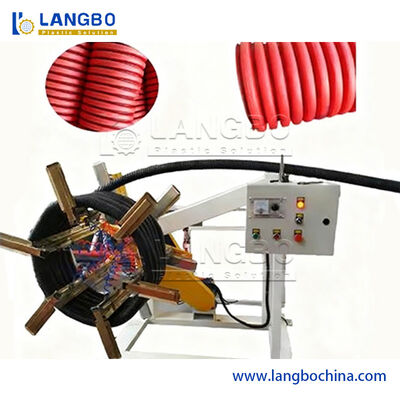 Fully Automated Corrugated Pipe Line For Faster Electrical Conduit Production