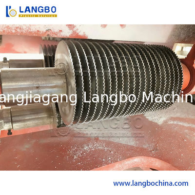 Plastic PVC PE Corrugated Pipe Punching Threading Drilling Hole Slotting Preforming Machine