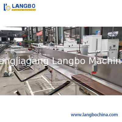 Special WPC Wall Panel Production Line With Conical Twin Screw Extruder