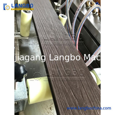 Special WPC Wall Panel Production Line With Conical Twin Screw Extruder