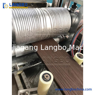 Architectural WPC Profile Extrusion Line 240MM Product Size 37KW Motor Power