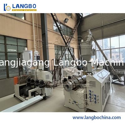 Architectural WPC Profile Extrusion Line 240MM Product Size 37KW Motor Power