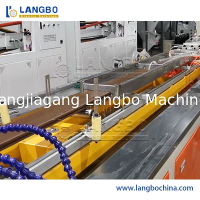 Special WPC Wall Panel Production Line With Conical Twin Screw Extruder